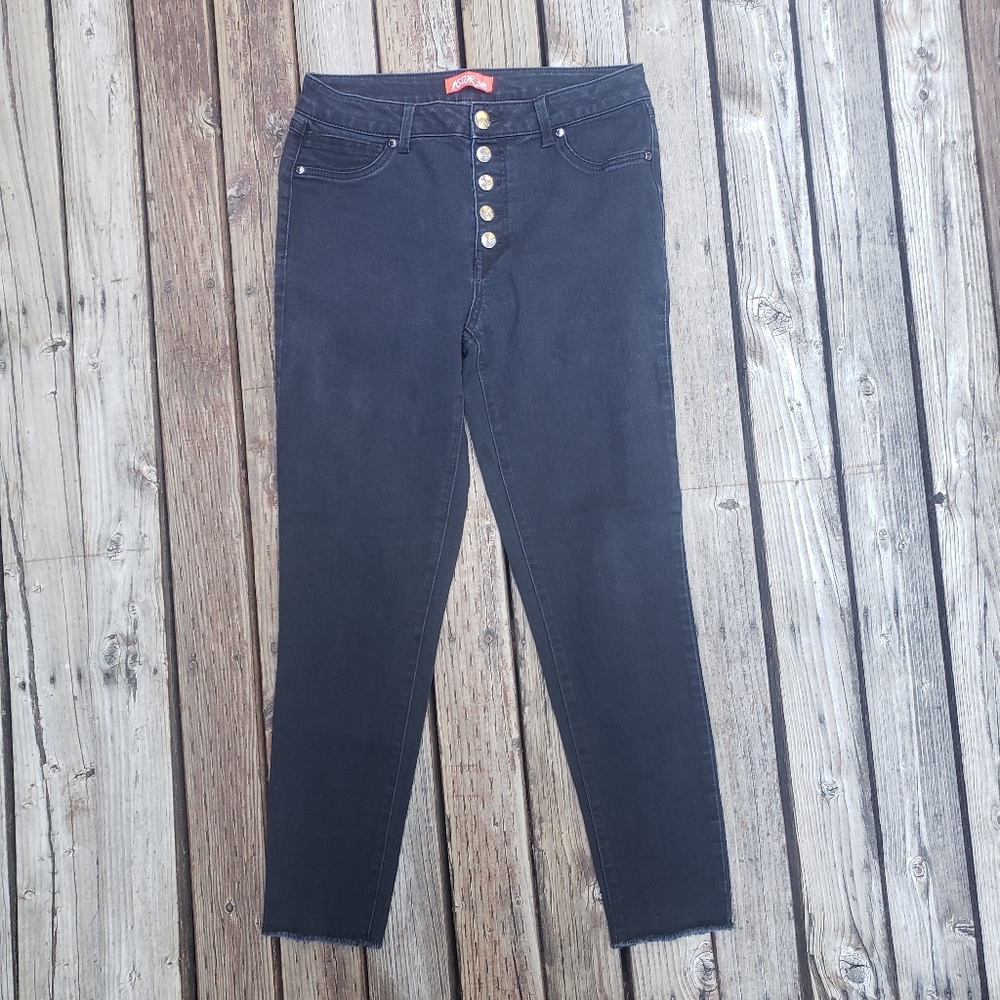 ASTOR DENIM Skinny Black Pants - Size 9